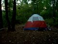 mid state trail hike: camp charcoal