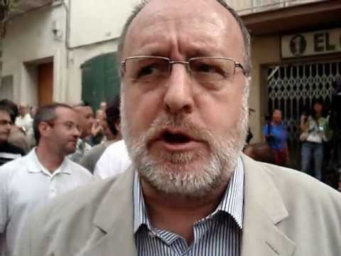 Àngel Colom a la consulta d'Arenys de Munt