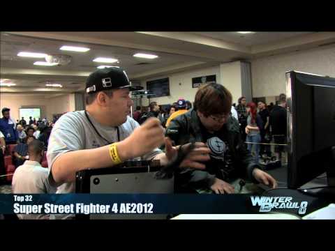 Super Street Fighter 4 - Super Street Fighter 4: AE2012 Top 32 Semifinals Part 1 - Winter Brawl 8 Tournament.