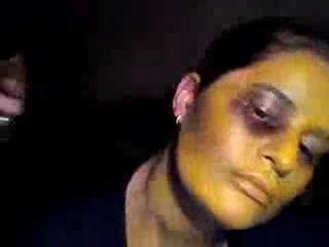 Using a simple costume makeup kit you can make one creepy undead zombie.