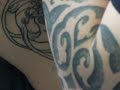 gontran seconde séance tattoo par laurent, chez calypso vid2