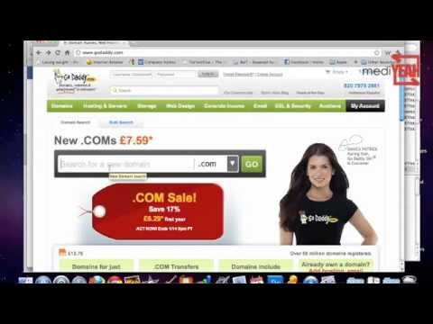 How to Buy Your Own .Com Domain Name Using GoDaddy