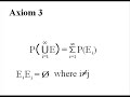 Axioms - Probability 4