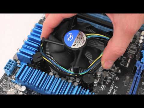 how to install heat sink