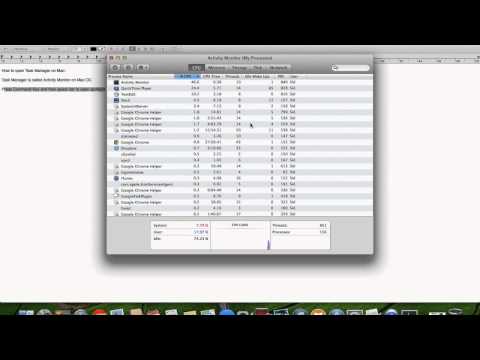 how to open task manager on mac