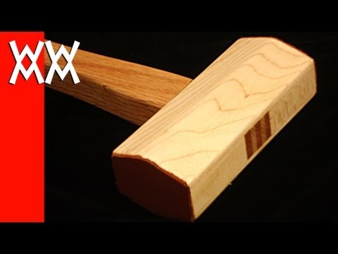 Make a wood mallet. A must-have for any woodworker.