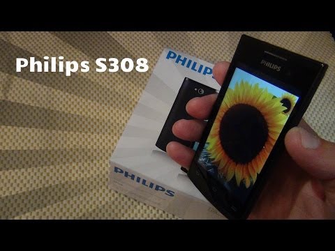 Обзор Philips S308 (white)
