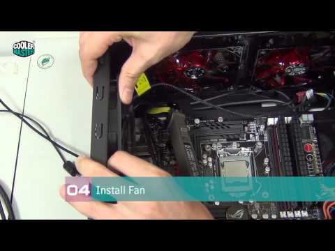 how to install water cooling kit