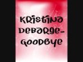 Kristina DeBarge-Goodbye
