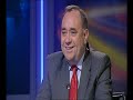 Alex Salmond on Newsnight Scotland (Part 2) 16th April 2007