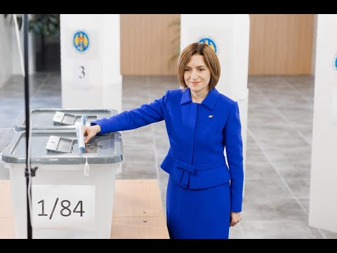 Președinta Maia Sandu și-a exercitat dreptul de vot la alegerile parlamentare din 28 septembrie 2025