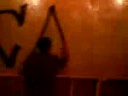 can pintando