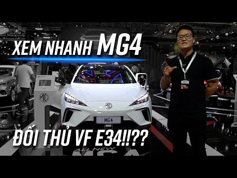 Khám phá nhanh MG4 2023: Đối thủ của VinFast VF e34 nếu về Việt Nam!!?