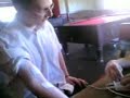 Skidam being electrocuted