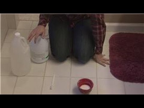 how to whiten moldy grout