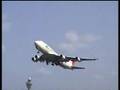 JAL Boeing 747, ArkeFly 767, Onur Air A321 takeoff Amsterdam