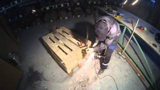 Видео Тест отрезного круга Abraflex A-30 Standart BF 125x1,0х22,23