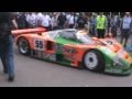 Mazda 787 B Great sound, Warm up - Fly by's 2011