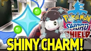 How to get the SHINY CHARM in Pokemon Sword and Shield! Shiny Charm, Oval Charm, Catching Charm! by aDrive