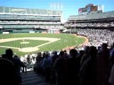 2008-08-31 A's Game (15) 7th-Inning Stretch