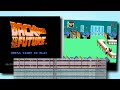nes song: www.youtube.com original: www.youtube.com i made this video to show that the song that plays throughout back to the future for nes really is power of love. by simply slowing the nes music down to match the tempo of the original song the two songs can be matched up quite easily, i definitely think the game developers could have put a lot more work into it though, and maybe they could've made a few other songs too.