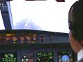 Aterrisagem A330 - Cockpit