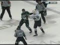 Shawn Thornton vs Mark Bell