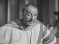 julius caesar's assassination in joseph mankiewicz' 1953 film version of shakespeare's play.
here's cavafy's poem on the theme:

the ides of march
guard, o my soul, against pomp and glory.
and if you cannot curb your ambitions,
at least pursue them hesitantly, cautiously.
and the higher you go,
the more searching and careful you need to be.

and when you reach your summit, caesar at last?
when you assume the role of someone that famous?
then be especially careful as you go out into the street,
a conspicuous man of power with your retinue;
and should a certain artemidoros
come up to you out of the crowd, bringing a letter,
and say hurriedly: 