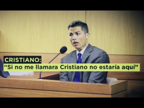 Cristiano Ronaldo declaró ante la justicia española (VIDEO)