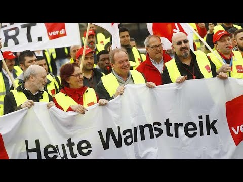 Deutschland: Bundesweite Warnstreiks im öffentliche ...
