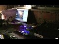 Vestax Spin + djay live at a club