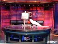 Rollerskating Cockatoo Dunks a Basketball on Sports Center