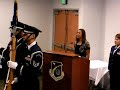 Posting of Colors and U.S. National Anthem