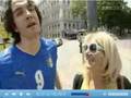 Euro Pocher mit Ribery und Toni