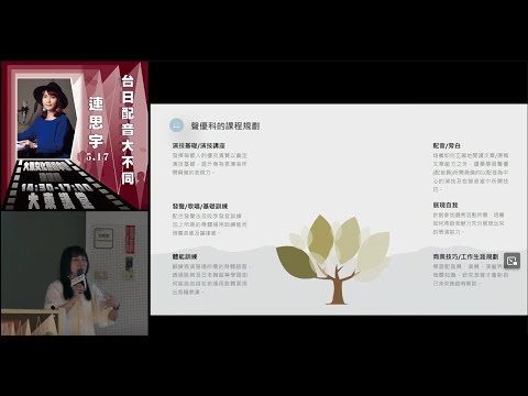 20250517高雄市立圖書館大東講堂—連思宇「台日配音大不同」—影音紀錄
