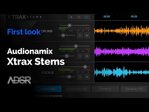video-linktoworks-Audionamix Xtrax Stems - First Look : automatically ...