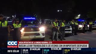 MEGA OPERATIVO DE LA UNIDAD REGIONAL ESTE