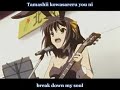 The Melancholy of Haruhi Suzumiya - God Knows (SUB EN  &  JP) 