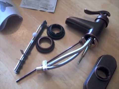 how to remove pfister faucet