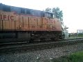 union pacific railfanning in rochelle WITH A MEET!!