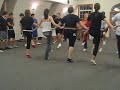 Oplenac Serbian folk dance group from Saint John the Baptist Serbian Orthodox Church, preparing for a zabava, at Lemont, IL.