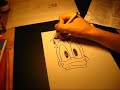 How to draw Donald Duck