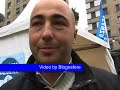 Alleanza nazionale: interviste in Piazza San Babila Alleanza nazionale: interviste in Piazza San Babila