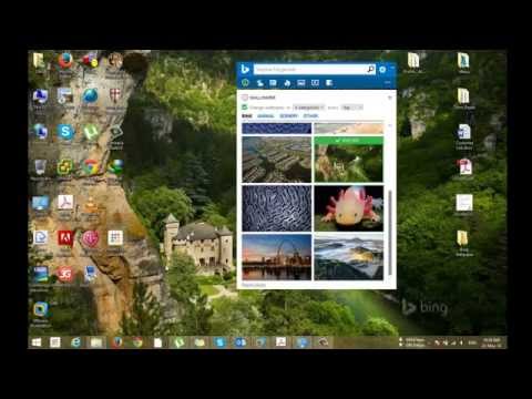 how to save bing desktop images