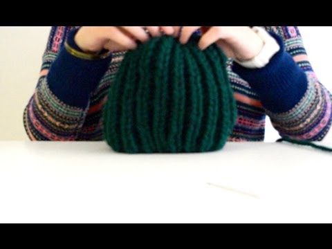 Cómo Tejer un Gorro - Punto Inglés / Extra!