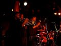 hypnotic featuring mos def with hypnotic brass ensemble playing at the lions den in greenwich village new york on october 29th 2006.