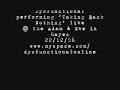 'Taking Back Nothing' live Dysfunctional 'Taking Back Nothing' live Dysfunctional