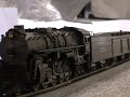 ATSF 4-8-4 pulling nine heavy weight passenger cars