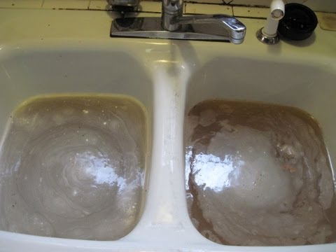 how to unclog a slow draining sink