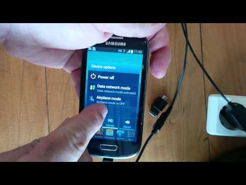 how to use usb in galaxy y